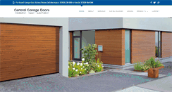 Desktop Screenshot of central-garage-doors.co.uk